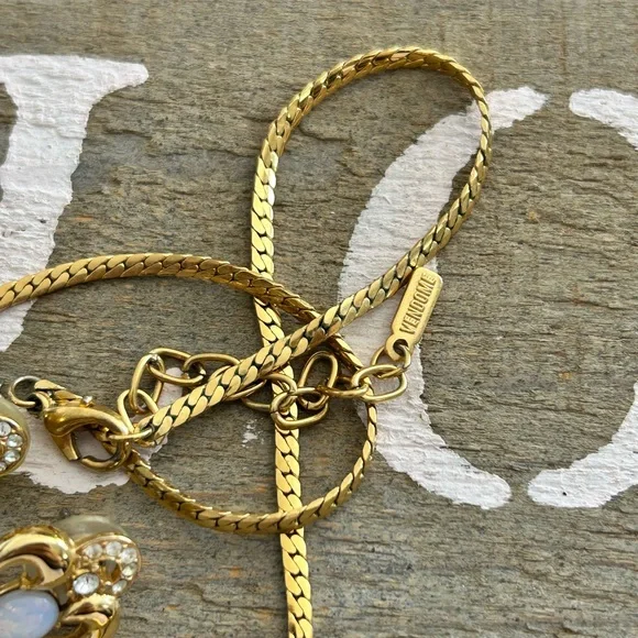 4/$100 VENDOME Elegant Gold and Opal Jewelry Set - Picture 4 of 6